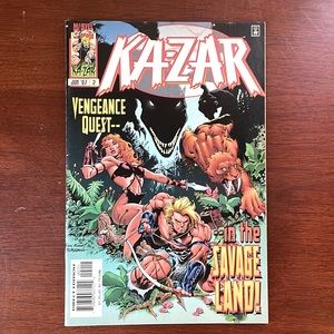 Marvel comics vintage KA-ZAR, Vengeance Quest—in the Savage Land, June 1997